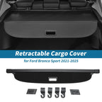 Retractable Cargo Cover for Ford Bronco Sport (2021–2025)