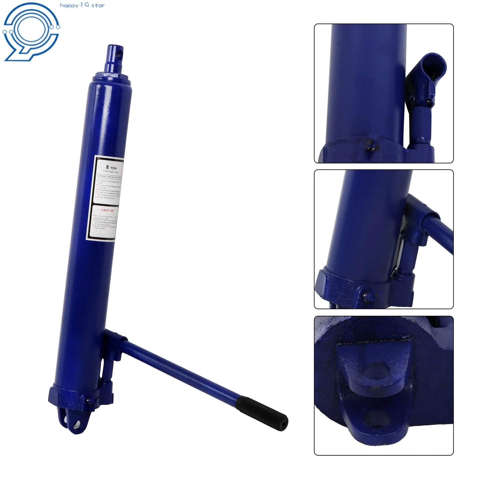 8 Ton Hydraulic Jack for Engine Hoist and Shop Cranes