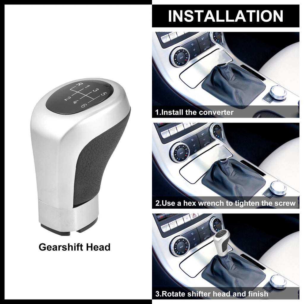 6 Speed Gear Shift Knob for BMW 1 3 Series E30 (1982–1994) 724117570682