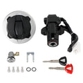 Ignition Key Switch Tank Cap Seat Lock Set for Kawasaki Ninja 400 Z400 (2018–2023)