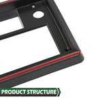 Radio Face Plate for Chevy Monte Carlo El Camino/GMC Caballero (1981–1988)