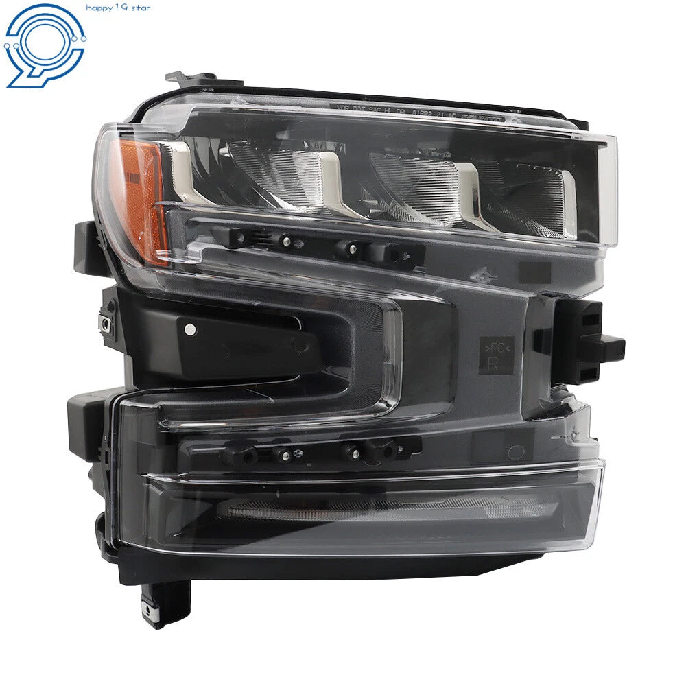 LED Headlights for Chevy Silverado 1500 (2019-2021) Chrome
