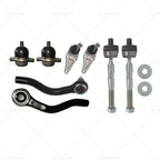 8x Steering Rack Tie Rod Ends Ball Joints for Mitsubishi Pajero (1997–2000)