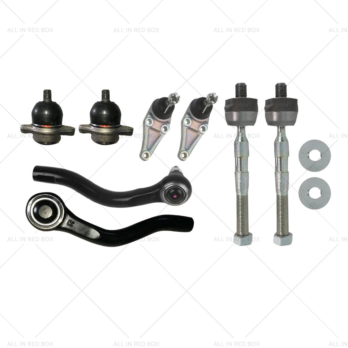 8x Steering Rack Tie Rod Ends Ball Joints for Mitsubishi Pajero (1997–2000)