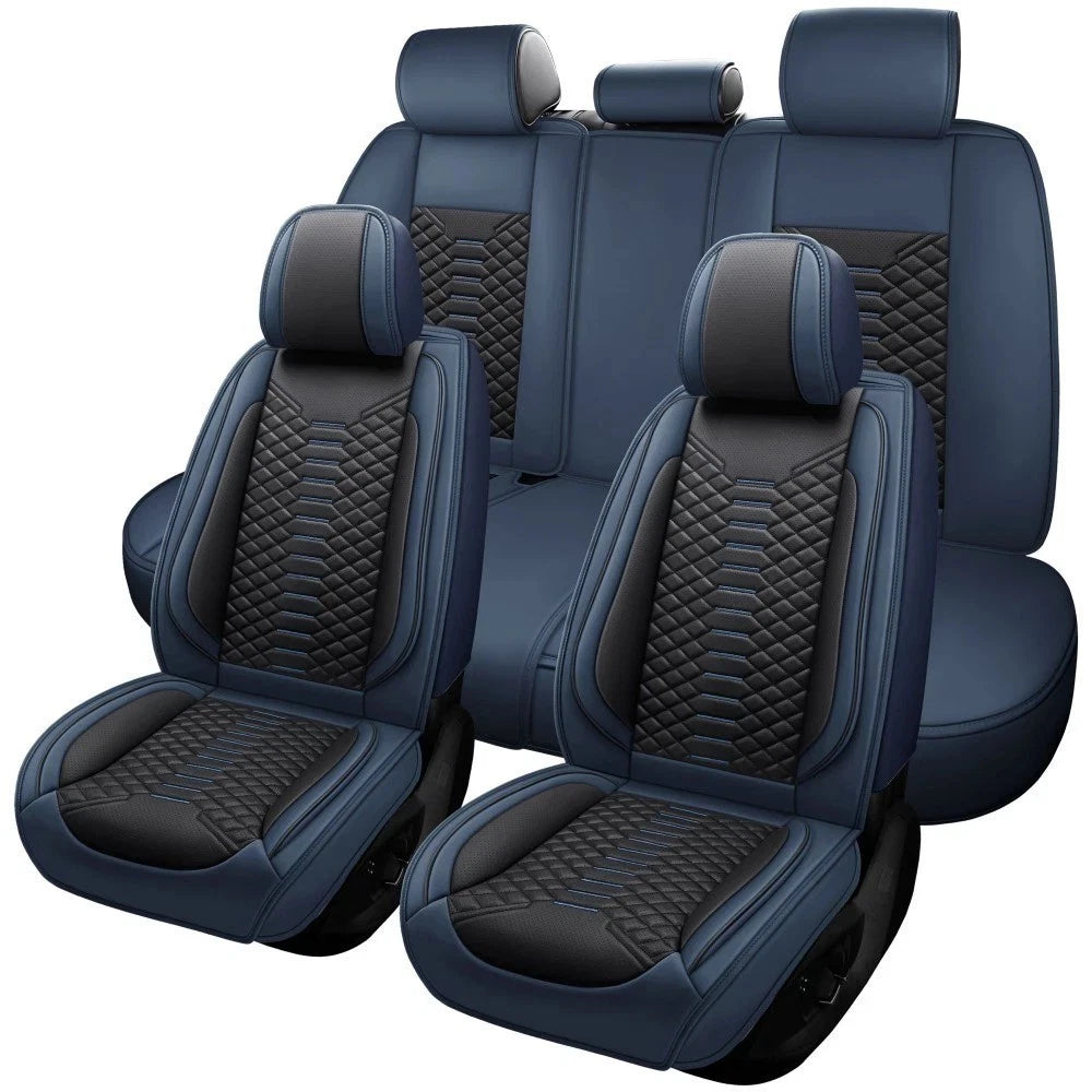 Set of 5 Leather Waterproof Seat Covers for Nissan