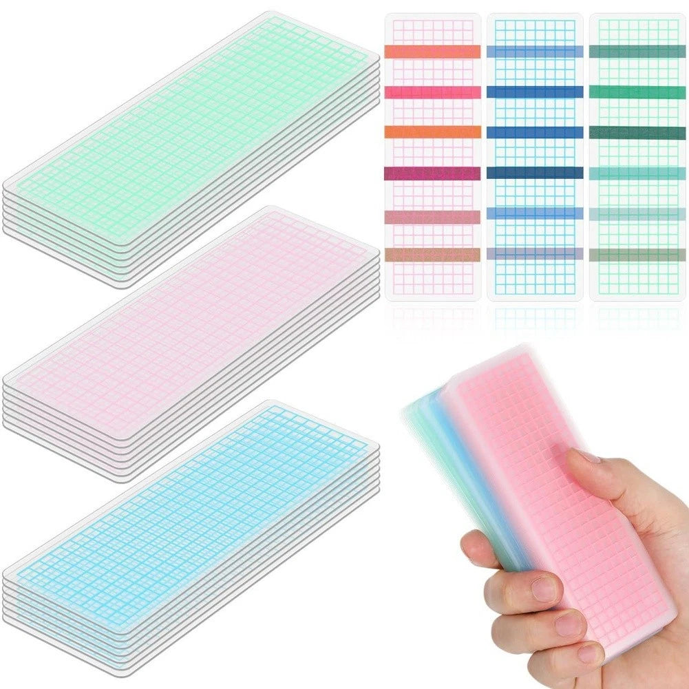45pcs Tape Storage Board Organizer for Home Office Craft DIY Projects 15x5cm