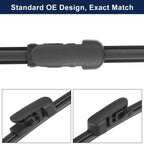 2X Rear Windshield Wiper Blade for Hyundai Veloster (2011–2018)