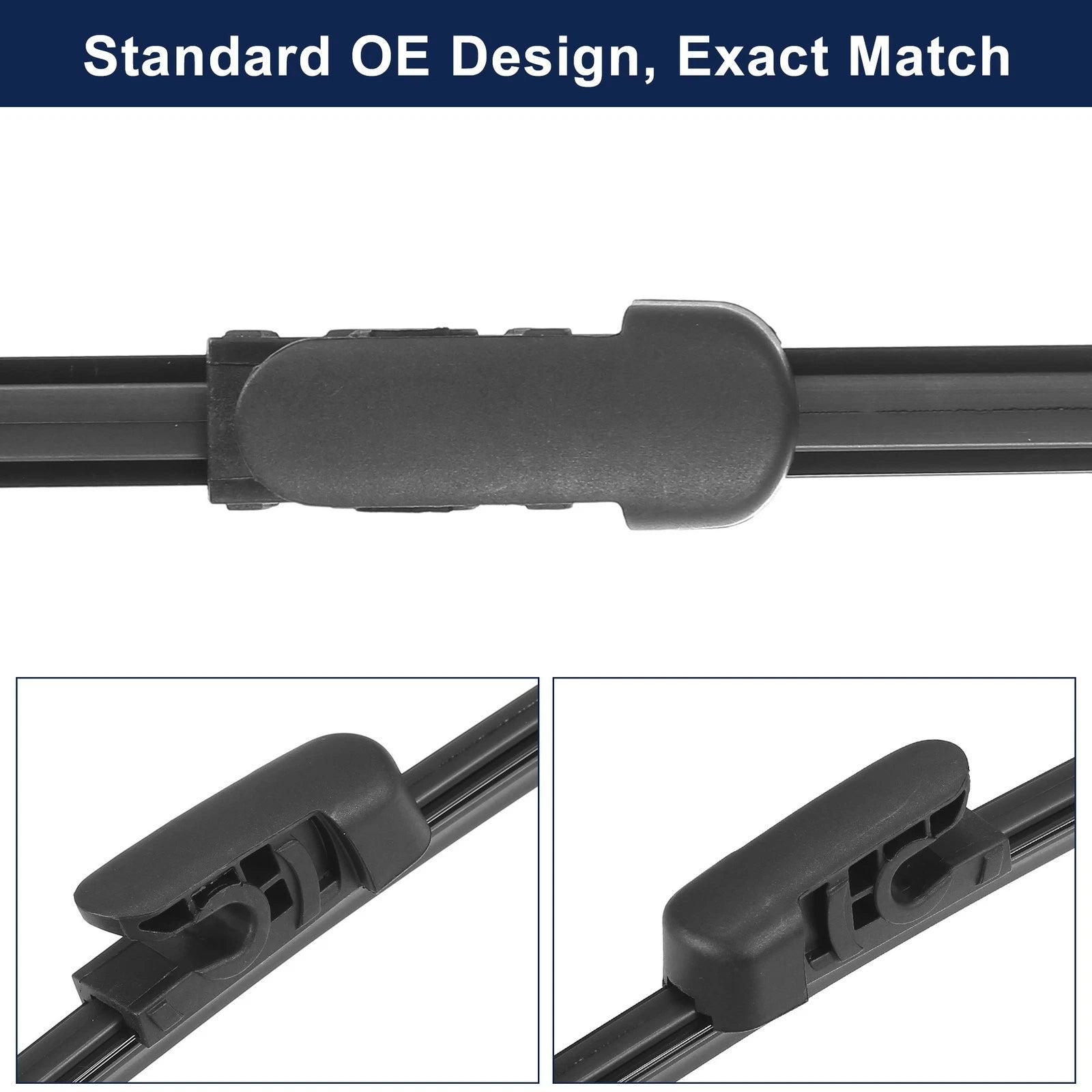 2X Rear Windshield Wiper Blade for Hyundai Veloster (2011–2018)