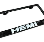 ABS License Plate Frame Real Carbon Fiber for Dodge Charger (2015–2021)