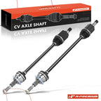 Pair Rear CV Axle Assembly for Ford Edge (2019–2024) Lincoln Nautilus (2019–2023)
