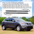 Rear Electric Tailgate Struts for Nissan Rogue (2014–2019)