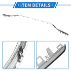 Rear Lower Center Bumper Grille Trim for Mercedes-Benz W205 (2015-2018)