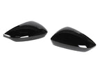 Gloss Black Side Wing Mirror Cap Covers for Audi A3 (2022-2025)