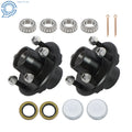 Trailer Hub Kit for 2000lbs Spindle with Bearings (5 on 4.5)
