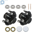 Trailer Hub Kit for 2000lbs Spindle with Bearings (5 on 4.5)
