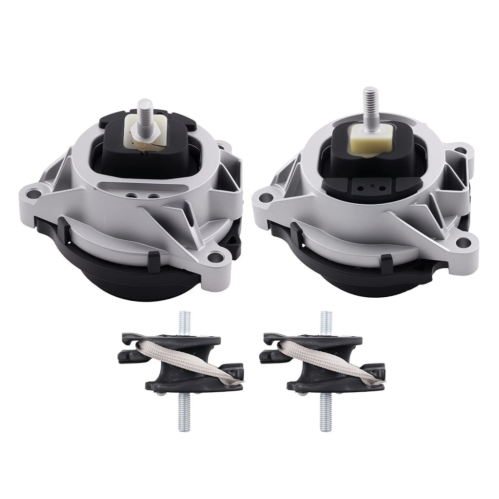 Set of 4 Motor Mounts for BMW X3 X4 xDrive (2013–2018)