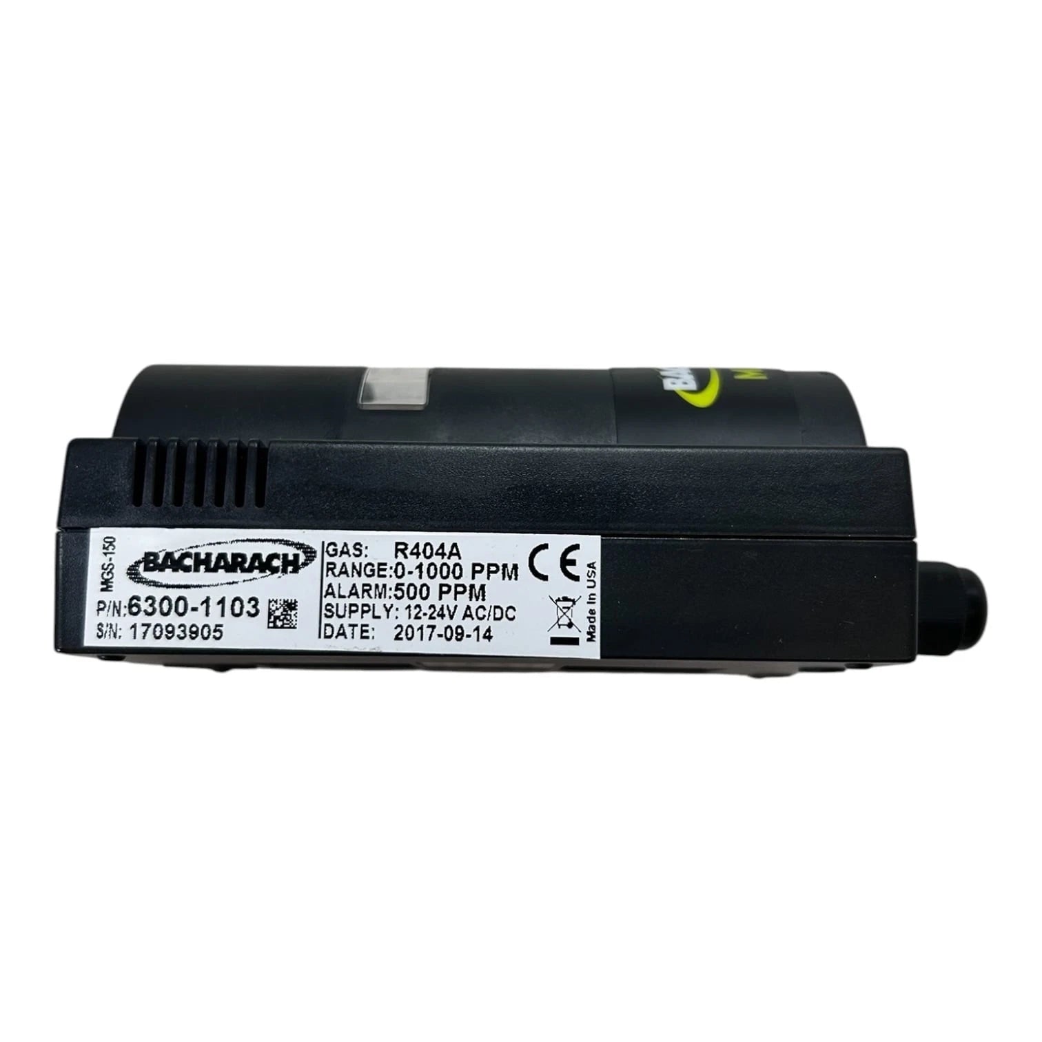 Gas Transmitter 0-1000 PPM for Bacharach MGS 150 (R404A)