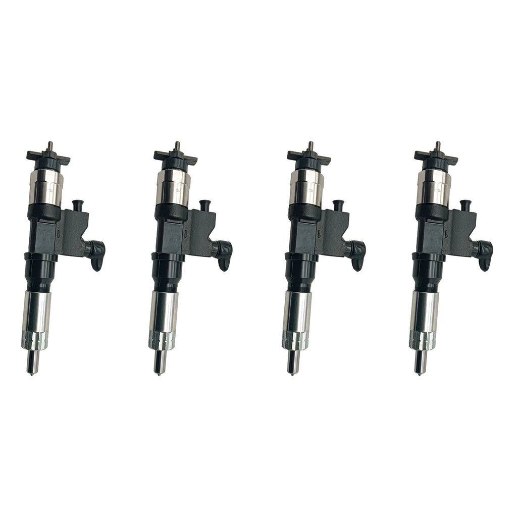 Set of 4 Fuel Injectors for Isuzu HXR NPR NPR-HD NQR NRR (2006–2010)
