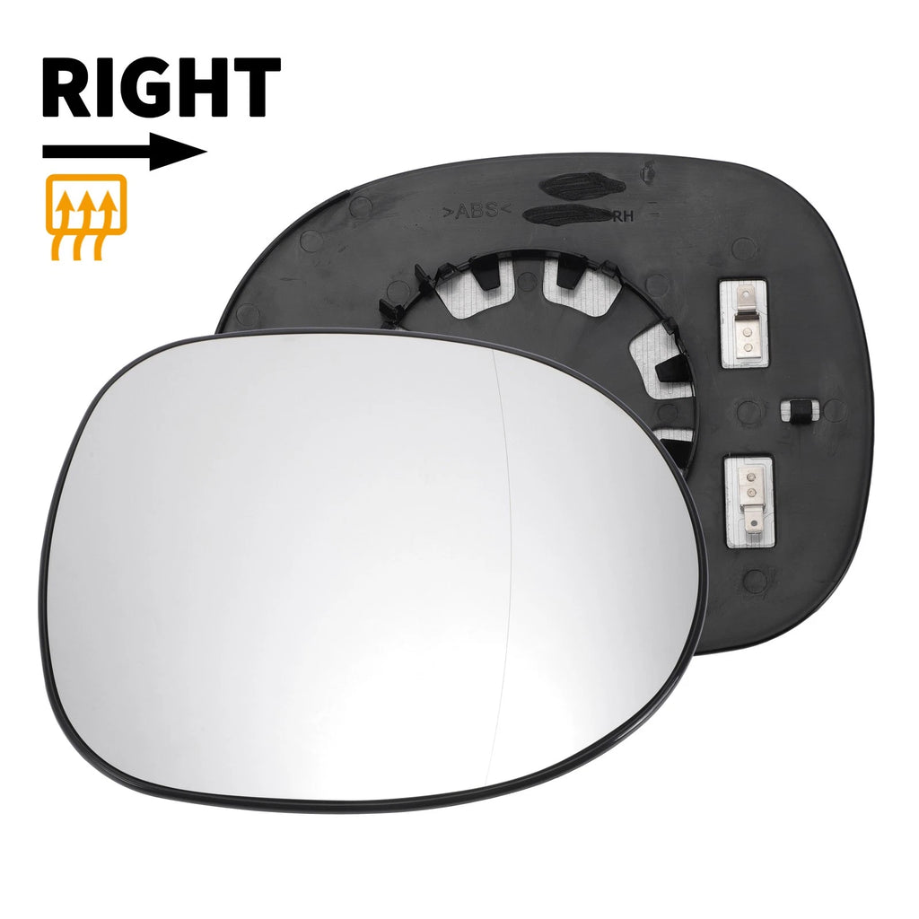 Right Side Heated Mirror Glass for Honda Civic (2005–2012)