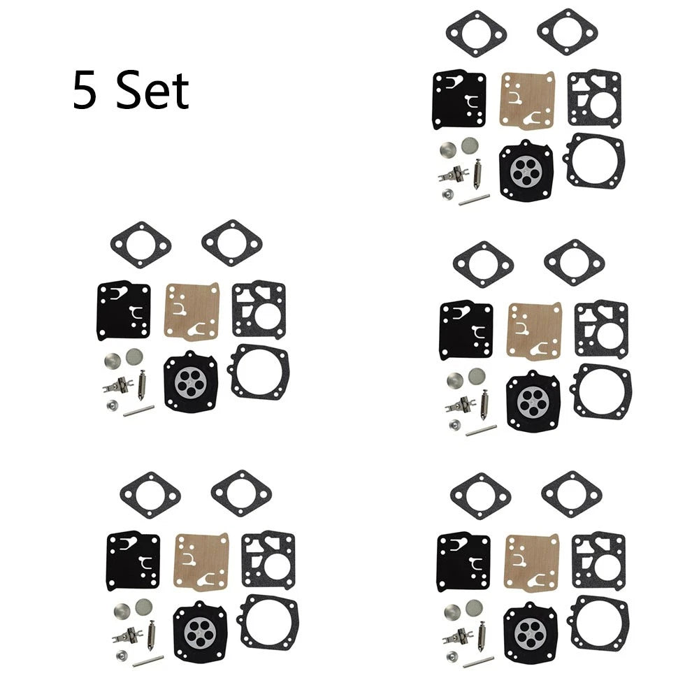 Set of 5 Carburetor Gasket Kits for Stihl 040 041 045 051 (RK21-HS)
