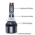 2x ZES LED High Beam DRL Bulbs for Honda Accord (2008-2018)