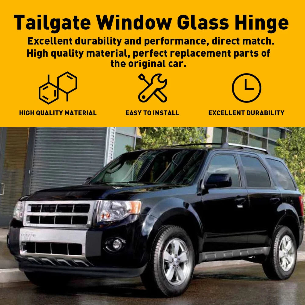 Rear Window Lift Gate Glass Hinge Kit for Ford Escape Mariner (2008–2012)