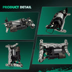 Air Suspension Compressor Pump w/ Bracket for Porsche Cayenne VW Touareg (2011–2018)