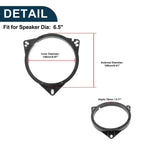 2X Speaker Spacer Ring Adapter for Toyota Tundra (2004–2006)