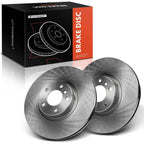 Front Side Disc Brake Rotors for BMW X5 X6 (2007–2018) 348.1mm