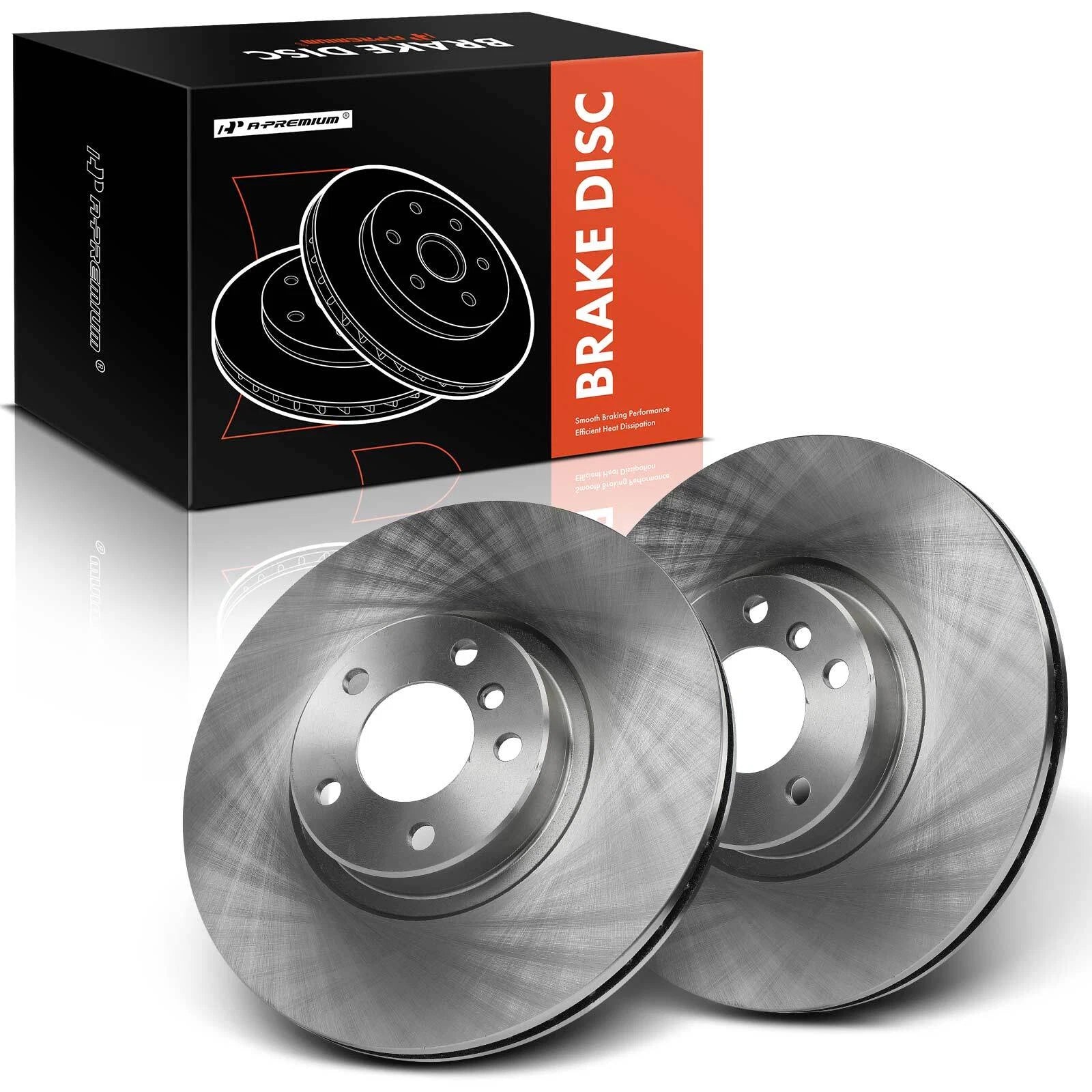 Front Side Disc Brake Rotors for BMW X5 X6 (2007–2018) 348.1mm