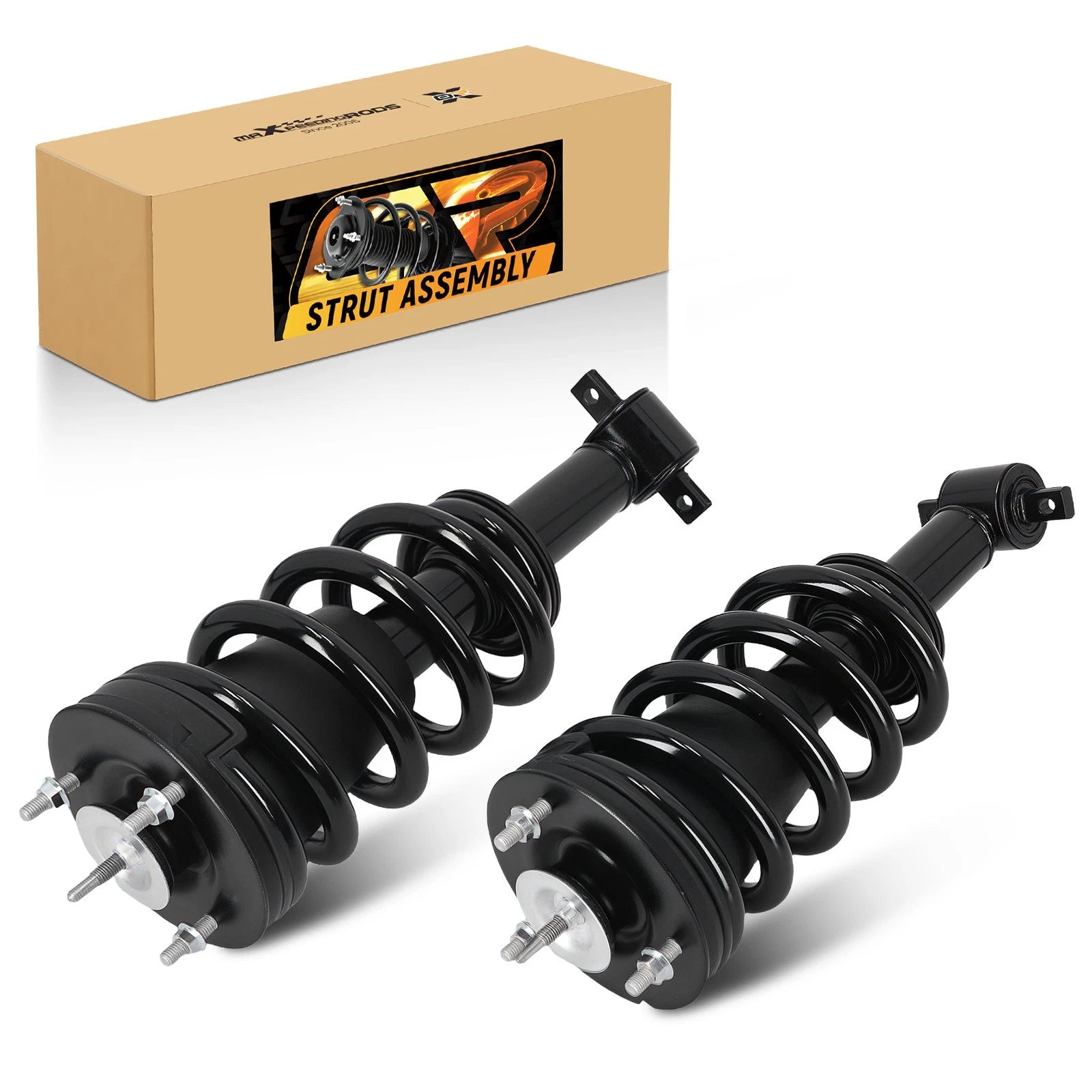 Pair Front Strut w/ Spring for GMC Sierra, Chevrolet Silverado 1500 (2014–2018)