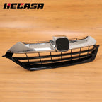 Front Bumper Grille Mesh Grill Chrome for Honda CR-V (2017–2019)