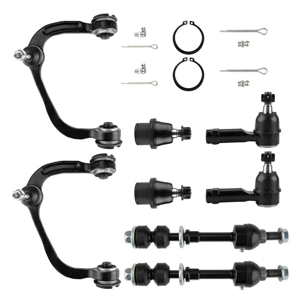 Front Upper & Lower Suspension Kit 8Pc for 2005–2008 Ford F-150 4.2L-5.4L