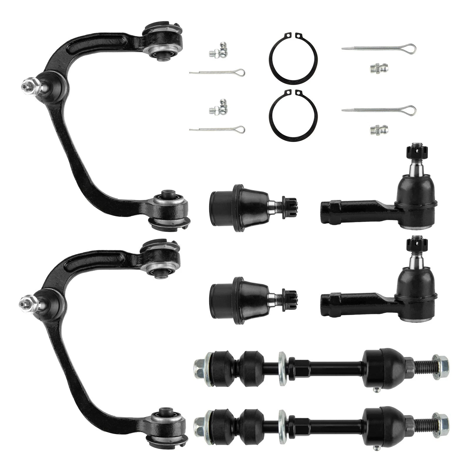 Front Upper & Lower Suspension Kit 8Pc for 2005–2008 Ford F-150 4.2L-5.4L