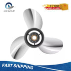 Stainless Steel Outboard Propeller for Yamaha 50-130HP (15 Spline, RH)