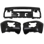 Front Bumper Face Bar for GMC Sierra 2500HD (2015–2019) W/ Sensor Holes, Black
