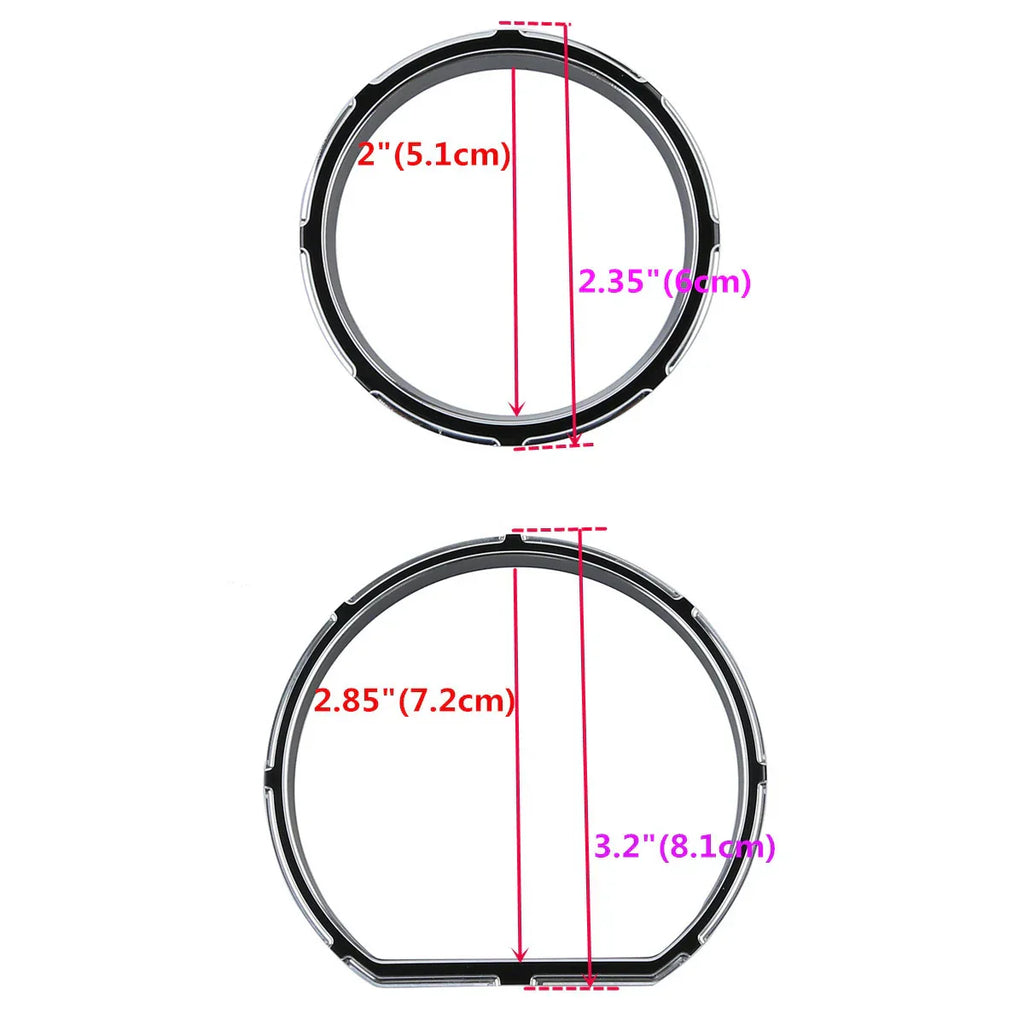 Instrument Board Gauge Bezel for Harley Electra Glide (2014-2023)