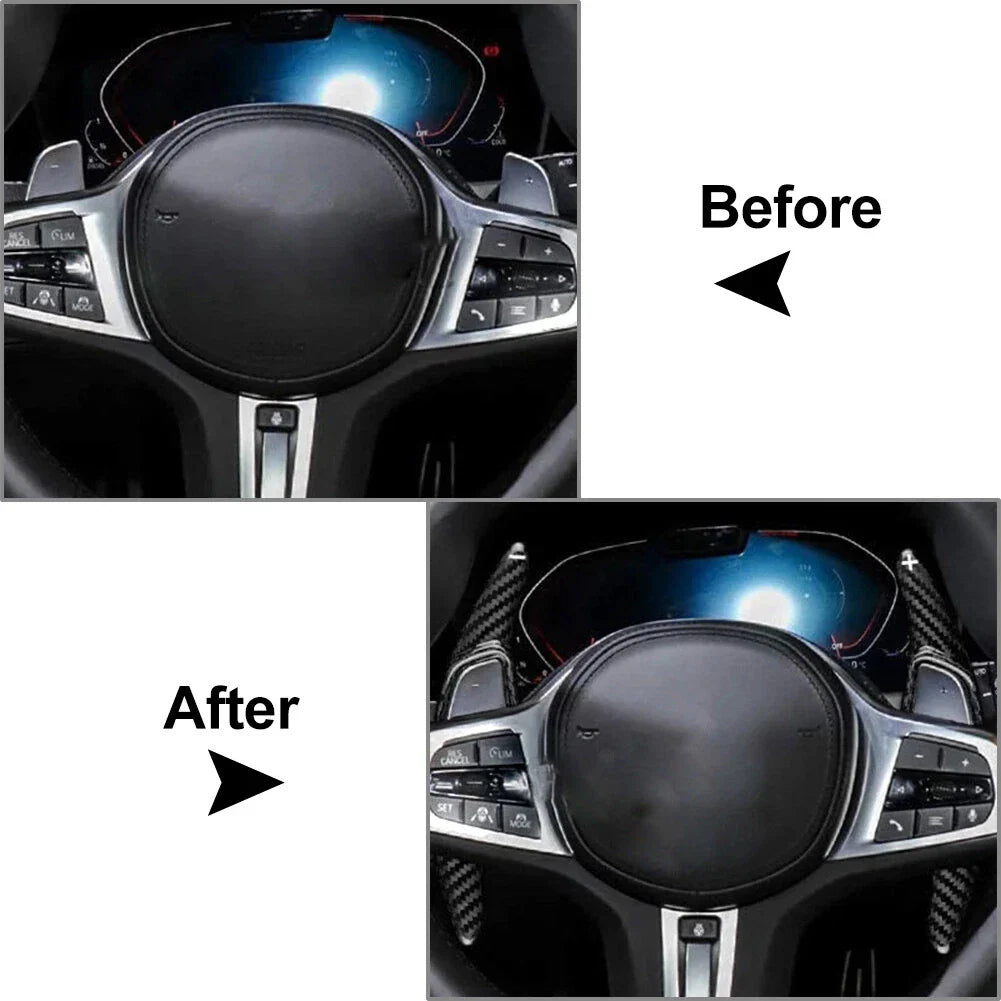 Steering Wheel Paddle Shifter Extensions for BMW 3/5/6/7/8 Series X3 X4 X5