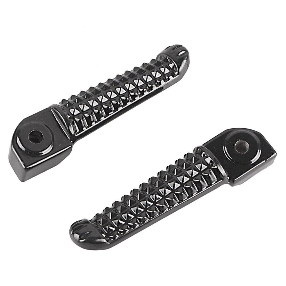 Set of 2 Rider Rear Foot Pegs for Yamaha YZF R1 (2002–2012) Black
