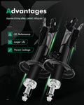 Front Pair Shocks Struts for Honda Civic Coupe (2012) - Drive & Passenger Side