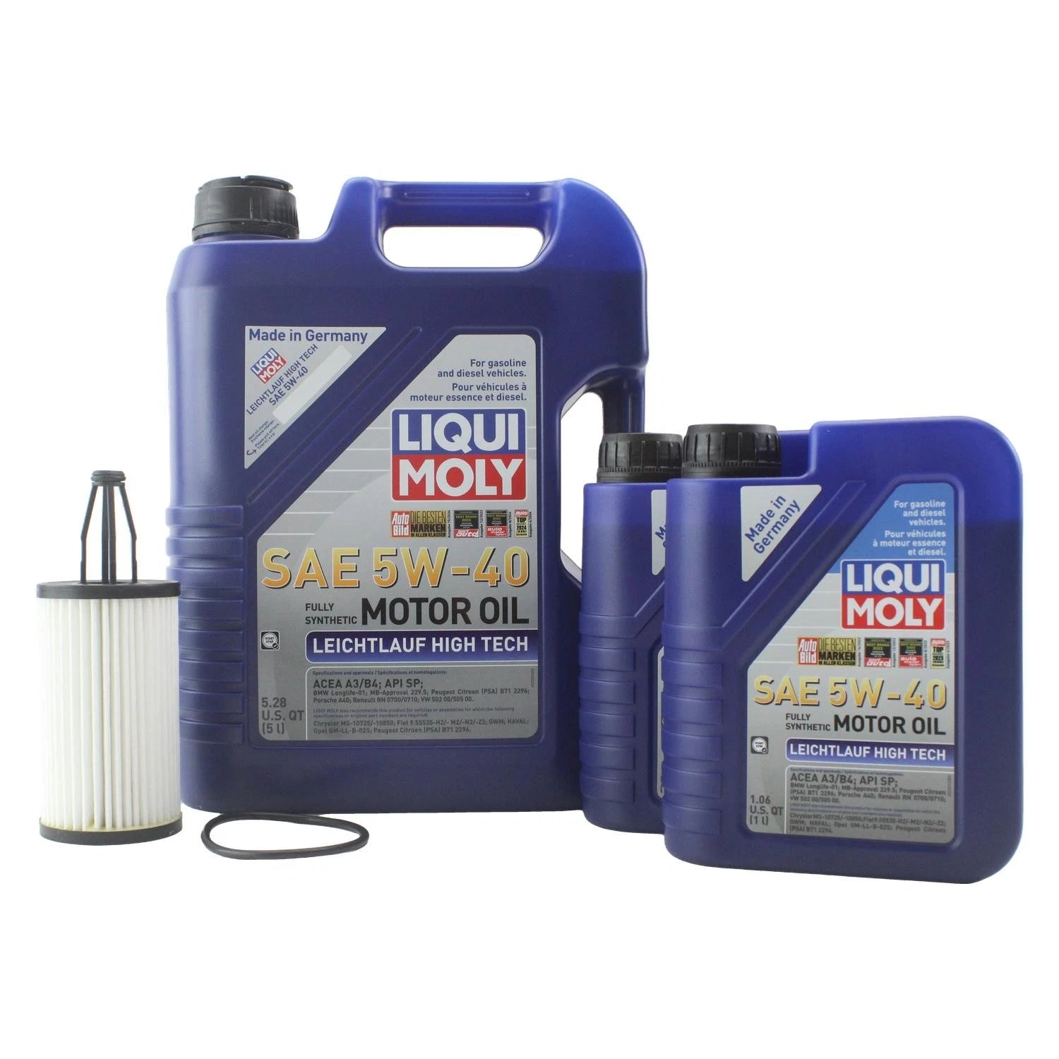 Oil Change Kit 7L Liqui Moly 5W-40 for Mercedes M276 (2010–2023)
