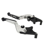 Silver Extendable Brake Clutch Levers for Honda CB1100, CB1300 (2013-2023)