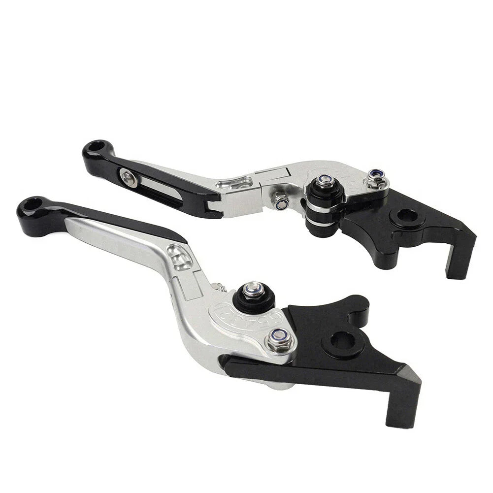 Silver Extendable Brake Clutch Levers for Honda CB1100, CB1300 (2013-2023)