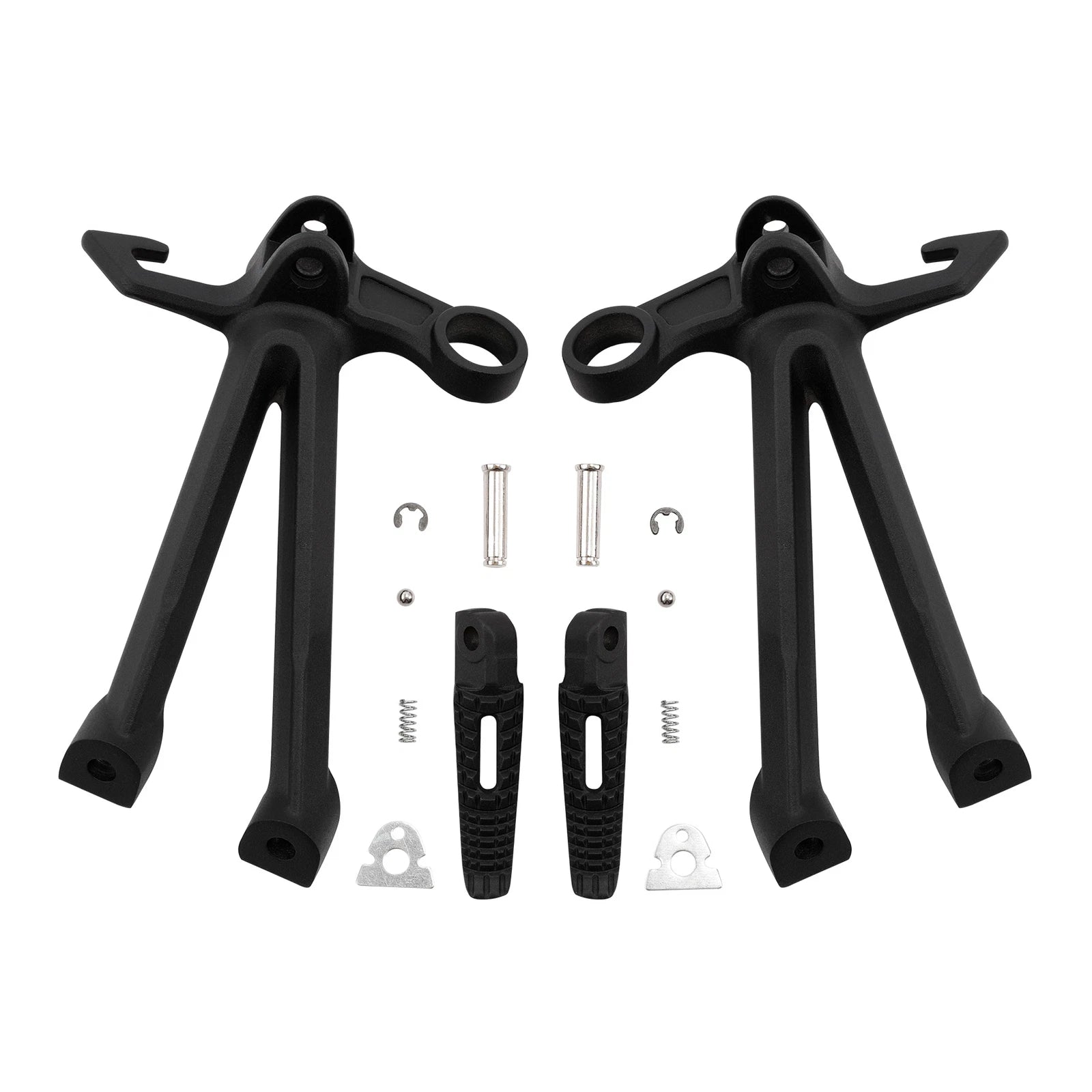 Passenger Footrest Footpegs Bracket for Suzuki GSXR1000 (2007–2008) Sand Black