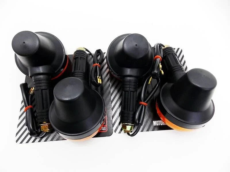 4 x Turn Signal Indicator Blinker Assembly for Suzuki TS50X (1984-2000)