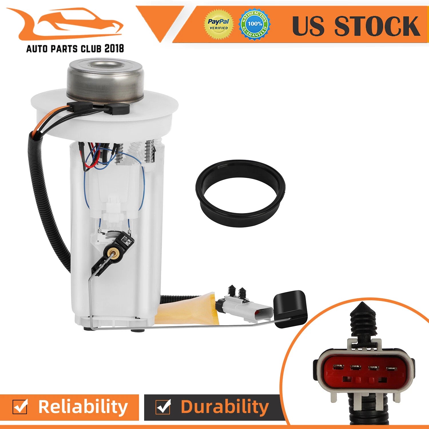 Fuel Pump for Dodge Dakota (2000–2003) 4.7L-V8 3.9L-V6 5014884AF