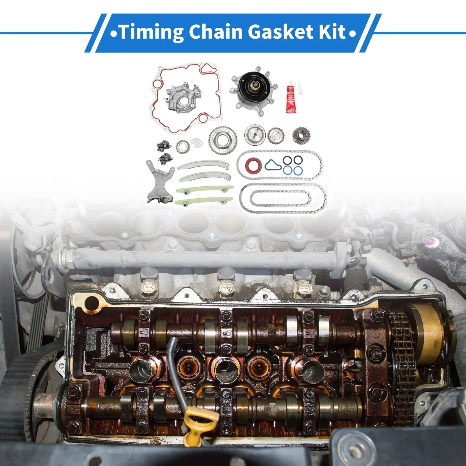 Timing Chain Kit for Dodge Durango 3.7L 4.7L (2001-2009)