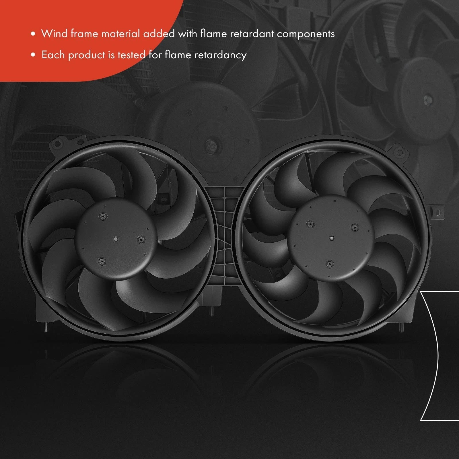 Dual Cooling Fan Assembly for Nissan Altima (2019–2024)