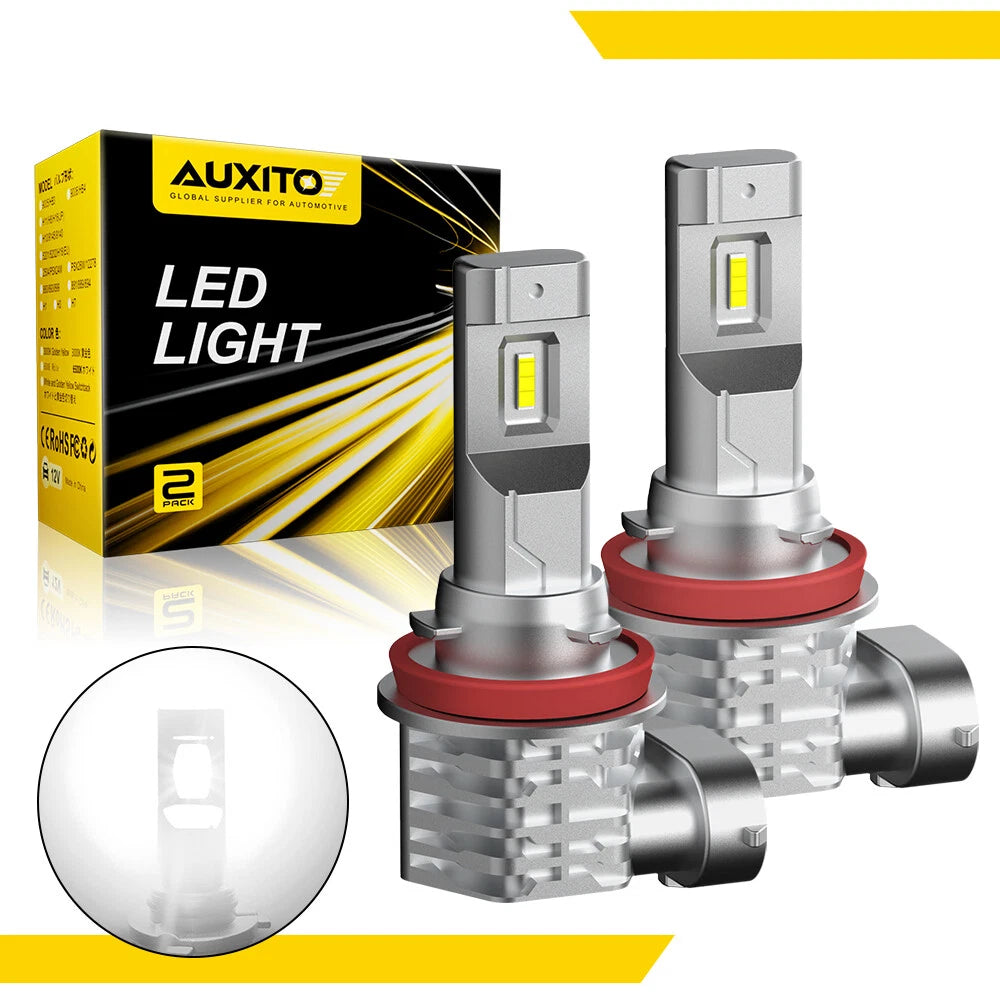 AUXITO H11 H8 LED Headlight Kit for (6500K White)