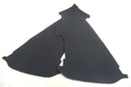 Set of 2 Door Panel Insert Cards for Acura TSX (2009–2014) - Black Leather